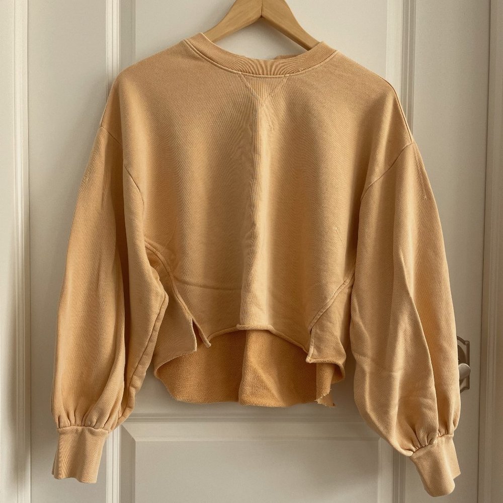 Frame Crop Sweatshirt | Like New | Women's Size S/P